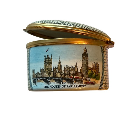 Halcyon Days Enamel Box- 10 Downing Street - Picture 8 of 10